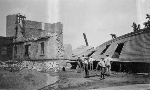 Waterford's first millsite, destruction