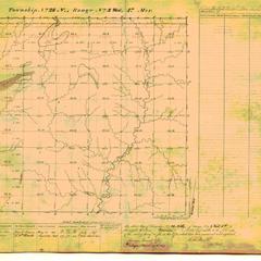 [Public Land Survey System map: Wisconsin Township 28 North, Range 03 West]