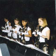 Handbell players at Waukesha concert