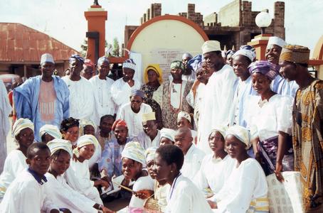 Oba Oladele Olashore with others