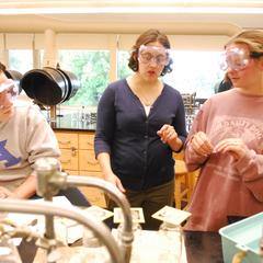 Amanda Hakemian chemistry class, University of Wisconsin--Marshfield/Wood County, 2010