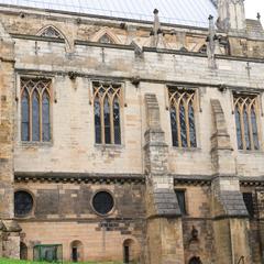 Ripon Cathedral Lady Chapel, chapter house and crypt