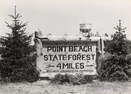 Point Beach sign