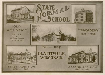 Platteville State Normal School promotional poster