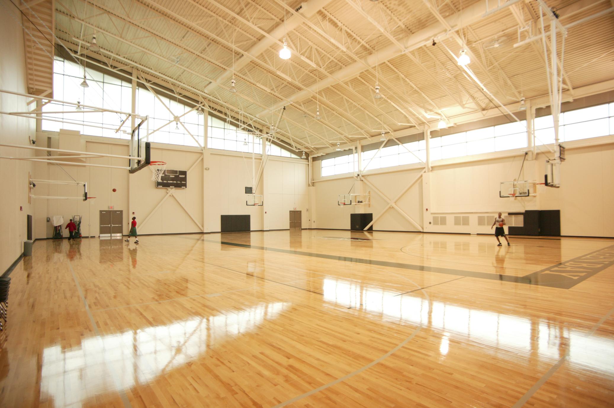 Gymnasium at the Kress Events Center