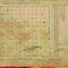 [Public Land Survey System map: Wisconsin Township 45 North, Range 08 West]