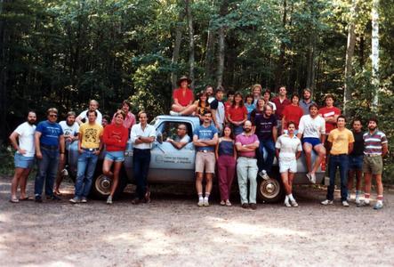 1985 summer Trout Lake crew