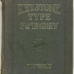 Keystone products consisting of type, material, furniture, complete line of miscellaneous supplies for printers and publishers, machinery and wood goods