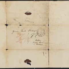 [Letter from C. Leiste to Jakob Sternberger, April 3, 1849]