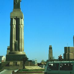 Statue of Sa'd Zaghlul in Central Cairo