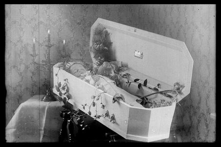 Child in casket