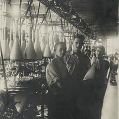 Cooper Underwear factory employees at work