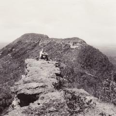 View of Saddle Mound west summit