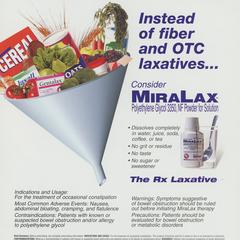 MiraLax advertisement