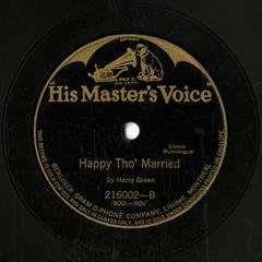Happy tho' married