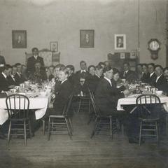 River Falls Normal School men's dining hall, circa 1905