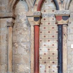 Durham Cathedral south nave aisle blind arcade