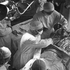 Surgeons During an Operation