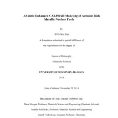 Ab initio Enhanced CALPHAD Modeling of Actinide Rich Metallic Nuclear Fuels