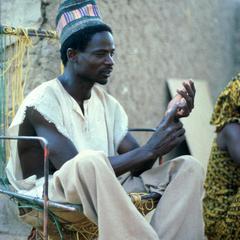 A Hausa Storyteller in Mirria, Niger