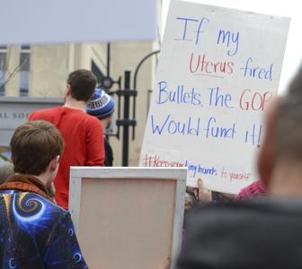 If My Uterus Fired Bullets, The GOP Would Fund It! #KeepYourTinyHandsToYourself