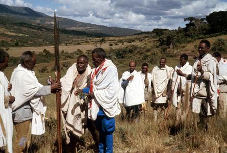 Oromo Ceremony of Laying Down of Spears to Settle a Murder Case