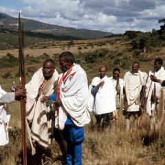 Oromo Ceremony of Laying Down of Spears to Settle a Murder Case