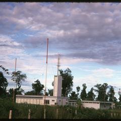 Outskirts of Vientiane near Ban Pha Khao : radio station transmitter