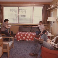 Students in Sellery Hall dorm