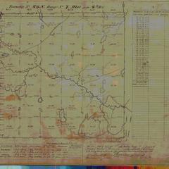 [Public Land Survey System map: Wisconsin Township 46 North, Range 07 West]