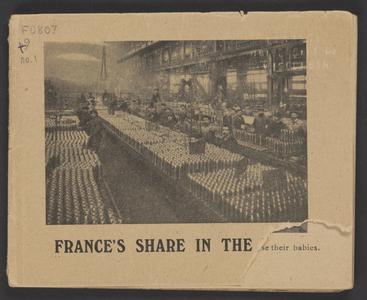 France's share in the war