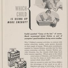 Ralston Cereal advertisement