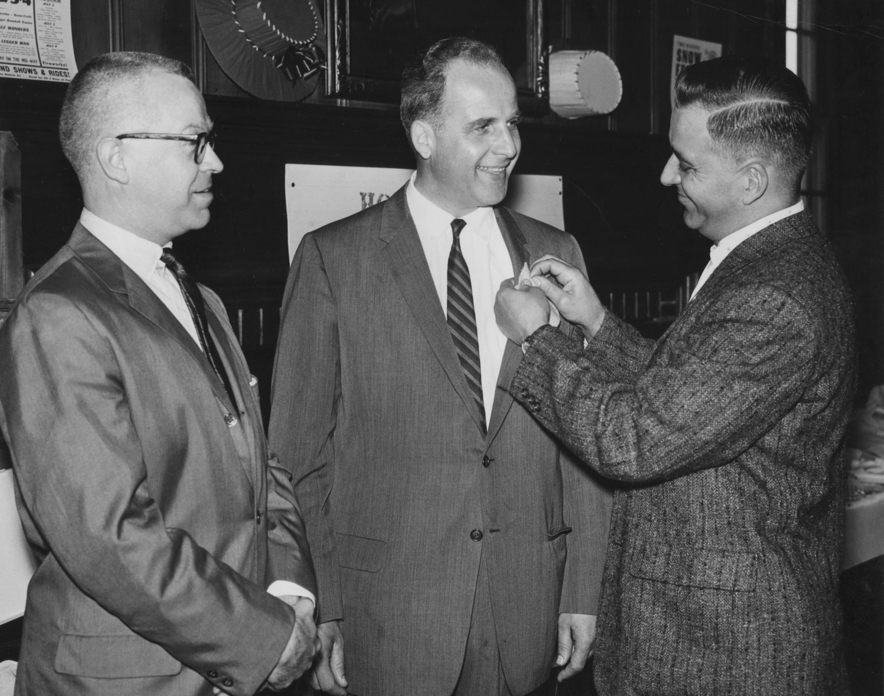 ‎Three men dressed in suits. - UWDC - UW-Madison Libraries