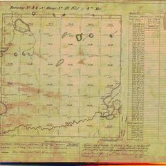 [Public Land Survey System map: Wisconsin Township 44 North, Range 10 West]