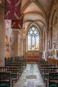 Oxford Cathedral south choir aisle