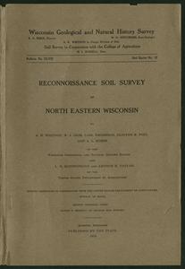 Reconnoissance soil survey of north eastern Wisconsin