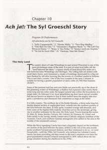 Ach ja! : The Syl Groeschl story (1 of 3)