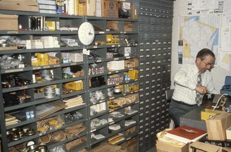 Equipment supply room