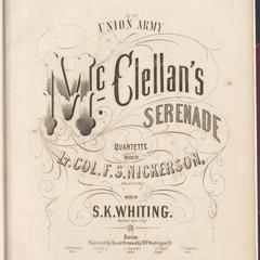 McClellan's serenade