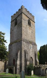 Padstow St Petroc west tower from the northwest