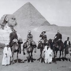 Thomas B. Jeffery and his wife in Egypt