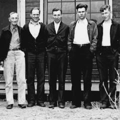 Trout Lake Station crew, 1935