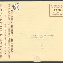 UW-Madison Archives Memorabilia Collection. I-4/13, Box 16