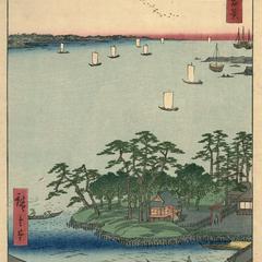 Susaki and Shinagawa, no. 83 from the series One-hundred Views of Famous Places in Edo