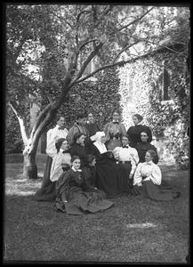 Kemper Hall Class of 1896 with Sister Margaret