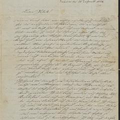 [Letter from Alois Roth and Kajetan to Jakob Sternberger, April 28, 1854]