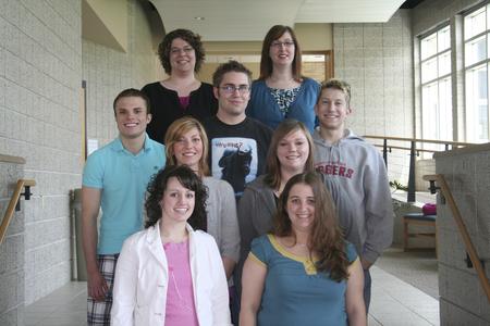 Student senate with advisors, University of Wisconsin--Marshfield/Wood County, 2009