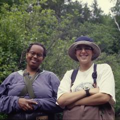 Amina Pollard and Kelly Melville