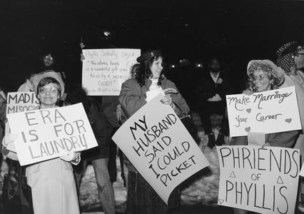 Phyllis Schlafly protest