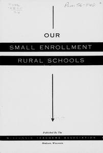 Our small enrollment rural schools